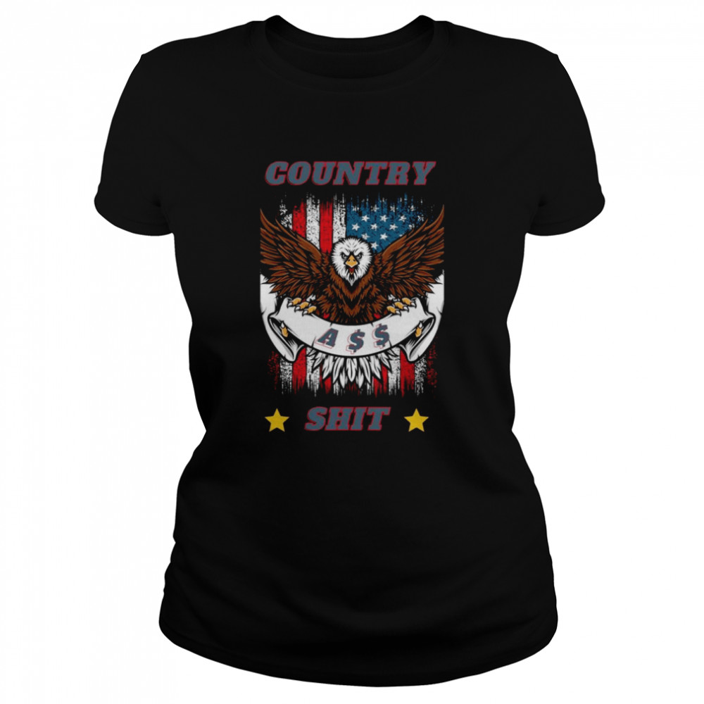 Morgan Flag Country Music Wallen shirt Classic Women's T-shirt
