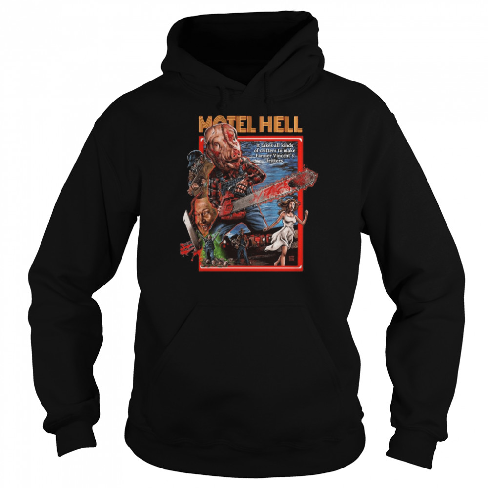 Motel Hello Special Ed Cover Art Halloween Monsters shirt Unisex Hoodie