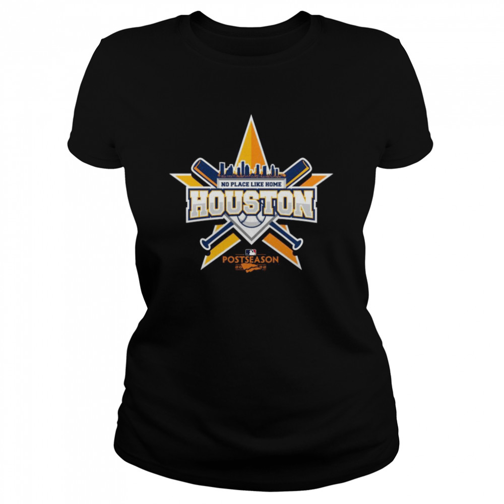 No Place Like Home Houston Astros 2022 AL West Champions  Classic Women's T-shirt