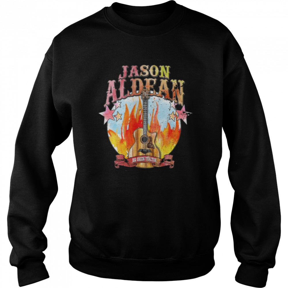 Singer Big Green Tractor Jason Aldean shirt Unisex Sweatshirt