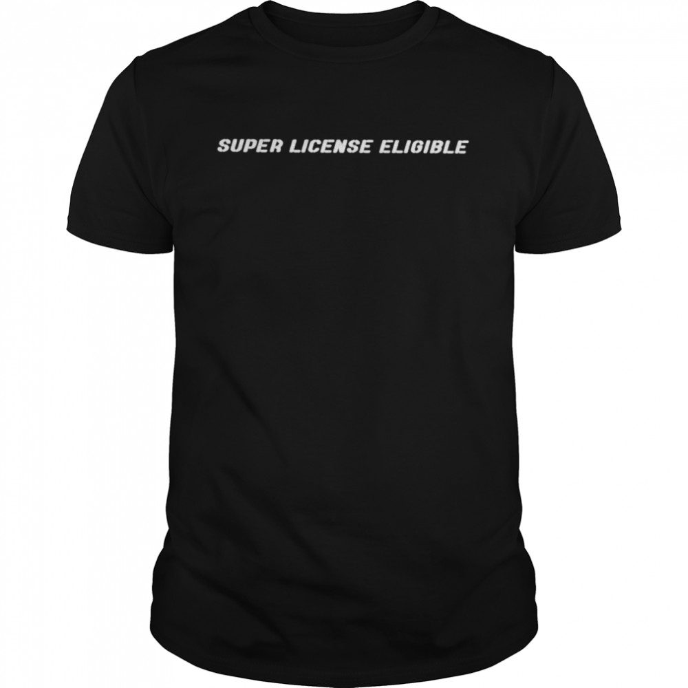 Super License Eligible shirt Classic Men's T-shirt