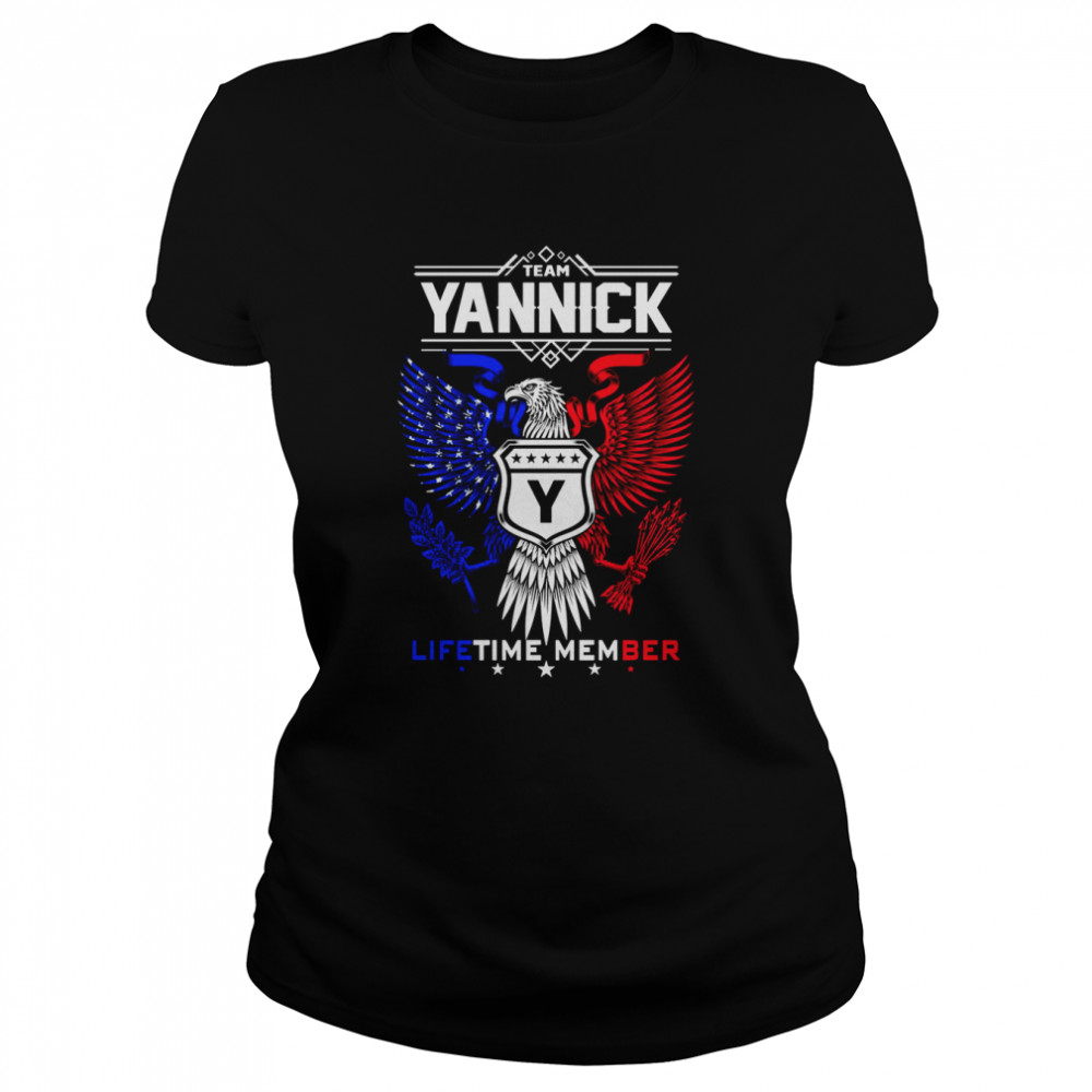 Team Yannick Eagle Lifetime Member shirt Classic Women's T-shirt