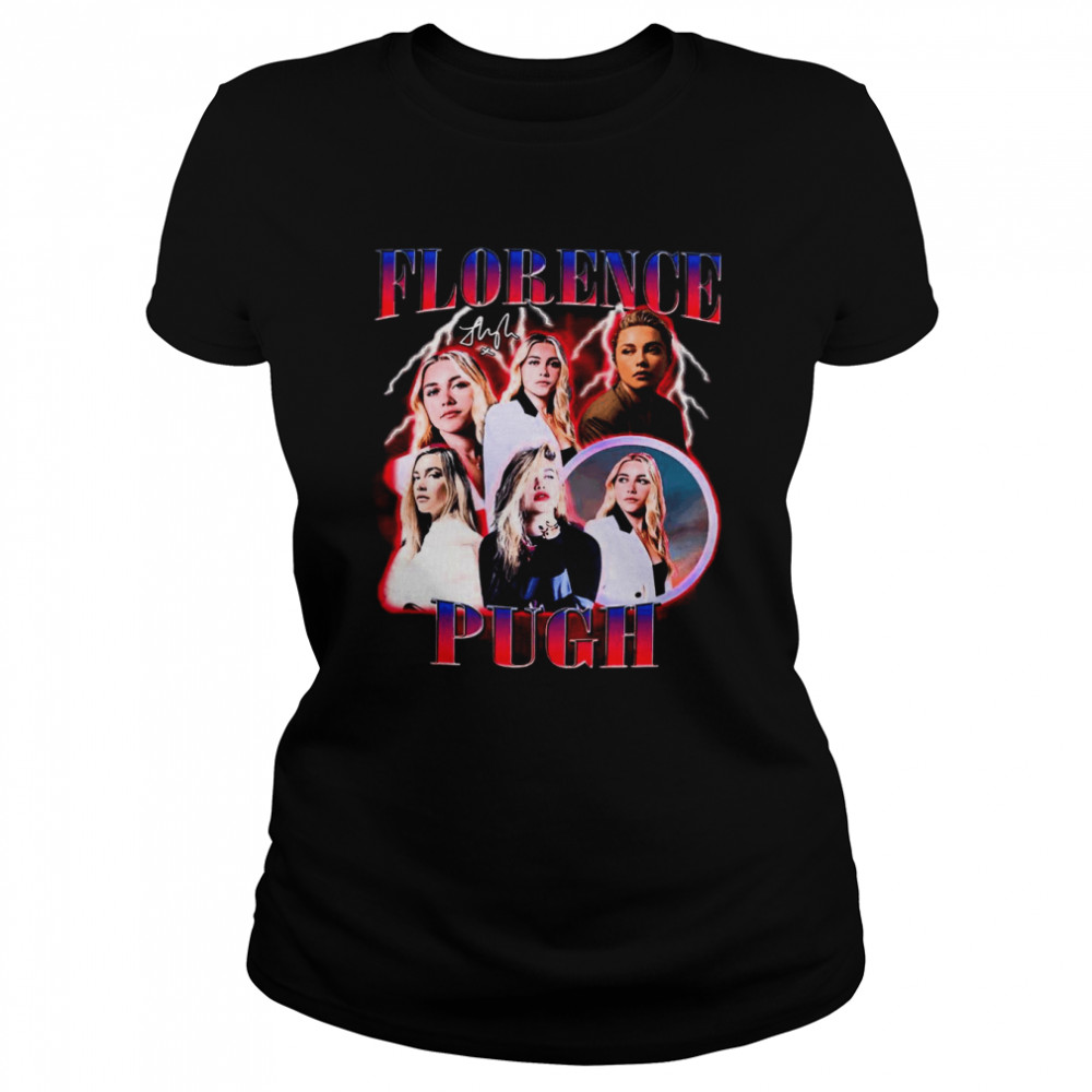 United Kingdom Actress Florence Pugh Classic Women's T-shirt