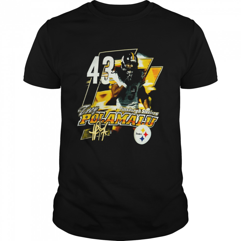 Vintage Nfl Troy Polamalu Steelers shirt