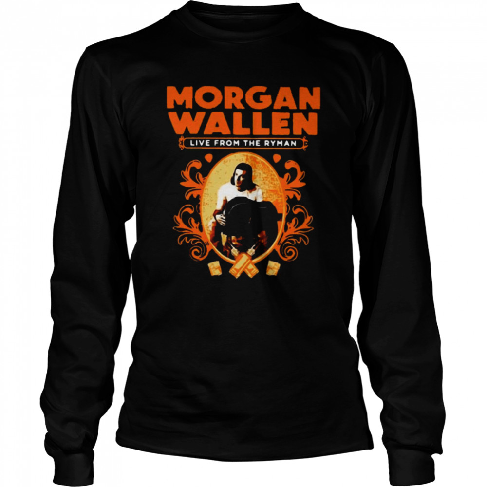 Wallen Live From The Ryman Morgan shirt Long Sleeved T-shirt