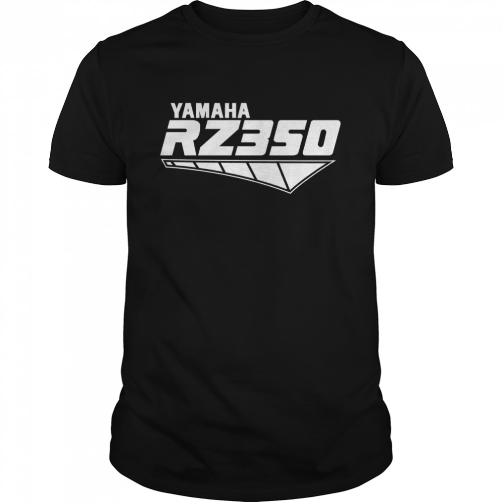 Yamaha RZ350 RZ 350 Old School Retro Two Stroke Cafe Logo Decal shirt