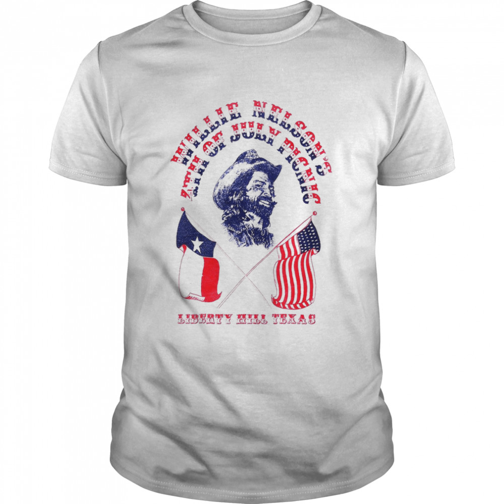 1975 Willie Nelson Fourth Of July Picnic They shirt Classic Men's T-shirt