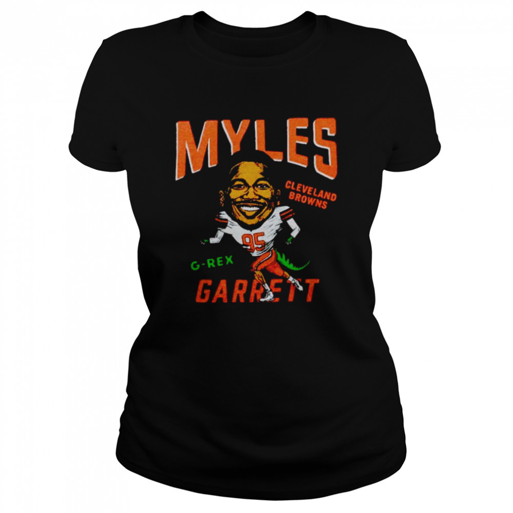 Cleveland Browns Myles Garrett G-Rex T-shirt Classic Women's T-shirt