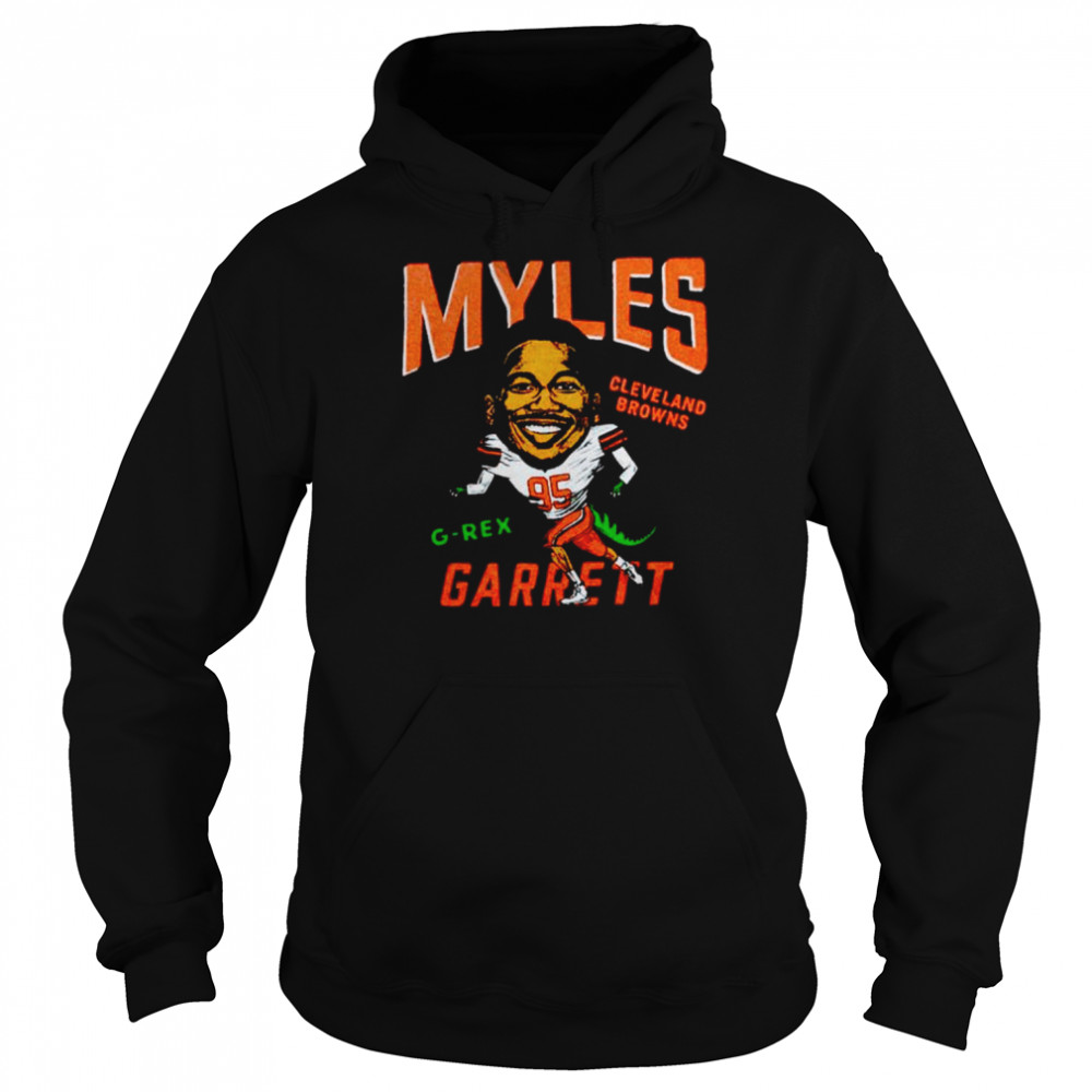 Cleveland Browns Myles Garrett G-Rex T-shirt Unisex Hoodie