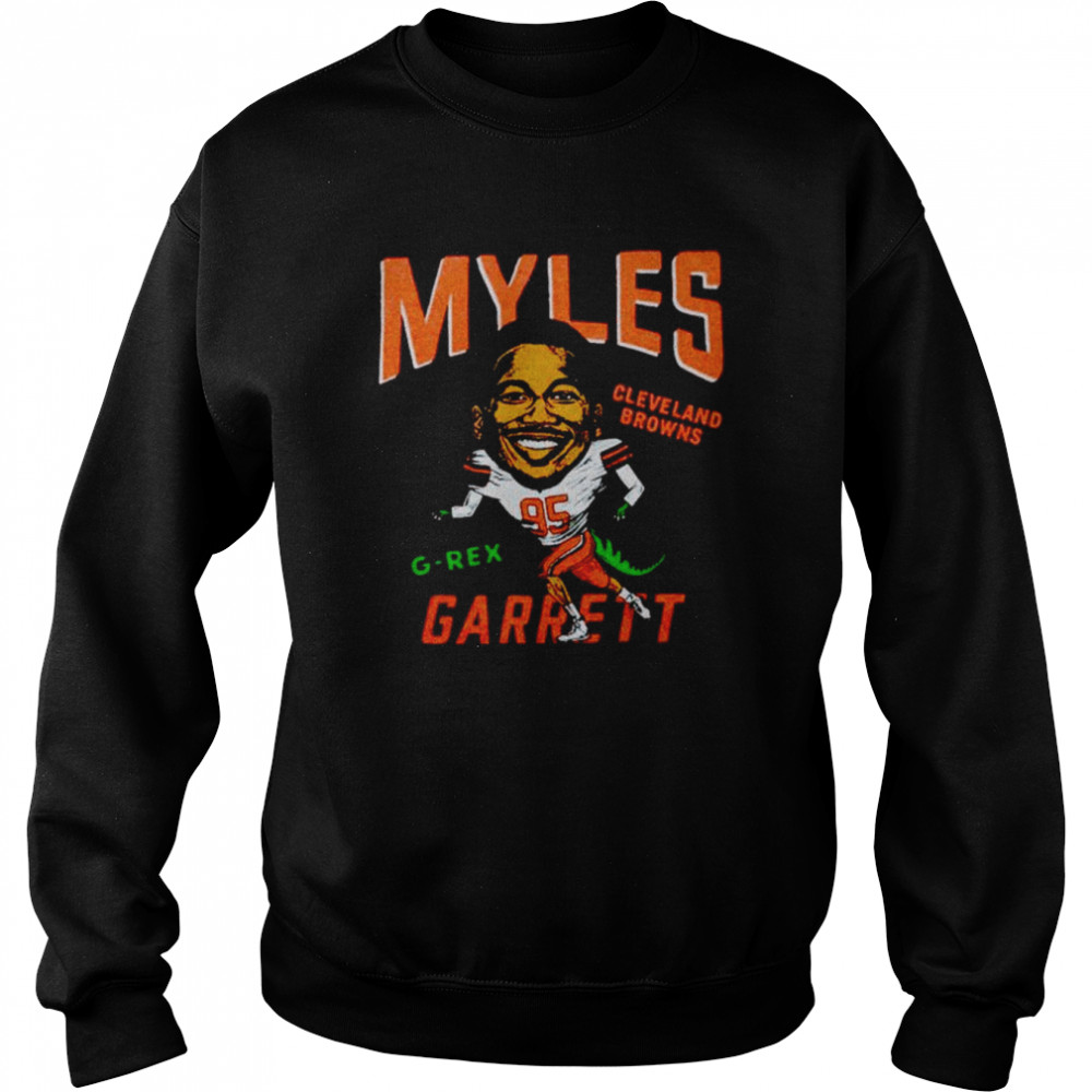 Cleveland Browns Myles Garrett G-Rex T-shirt Unisex Sweatshirt