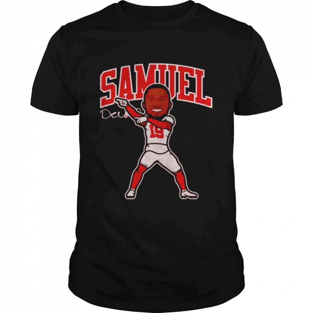 Deebo Samuel San Francisco 49ers Toon signature shirt Classic Men's T-shirt