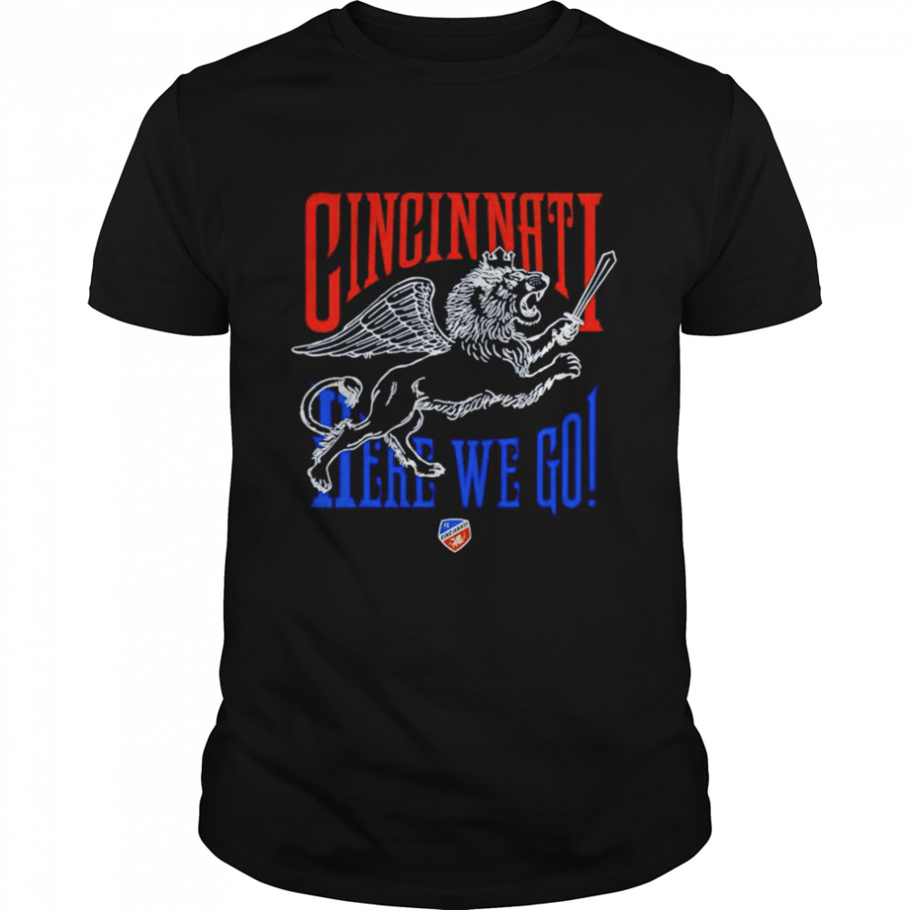 fC Cincinnati here we go shirt Classic Men's T-shirt