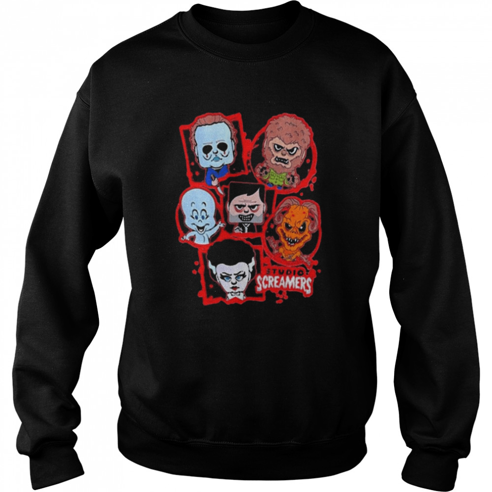 Lil Boo Horror Nights 2022 Studio Screamers Retro Horror Nights shirt Unisex Sweatshirt