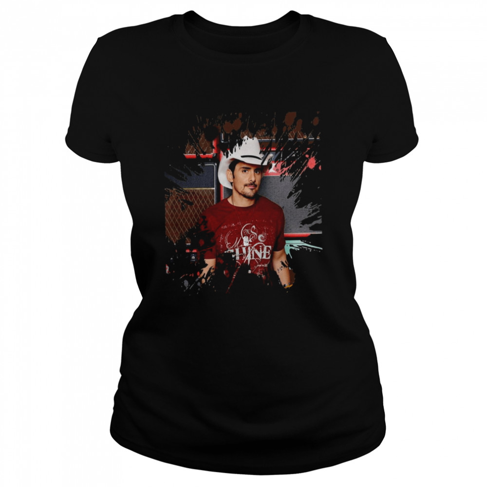 Live In Concert Brad Paisley shirt Classic Women's T-shirt