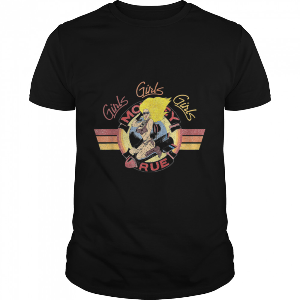 Mötley Crüe – Bomber Girl The Stadium Tour Dateback T- B0B2V81F69 Classic Men's T-shirt