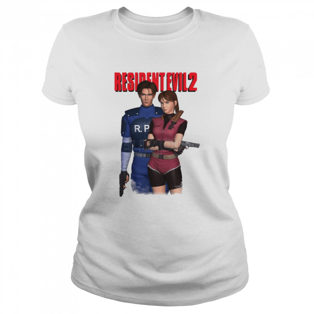 Art Resident Evil 2 1998 Halloween shirt Classic Women's T-shirt