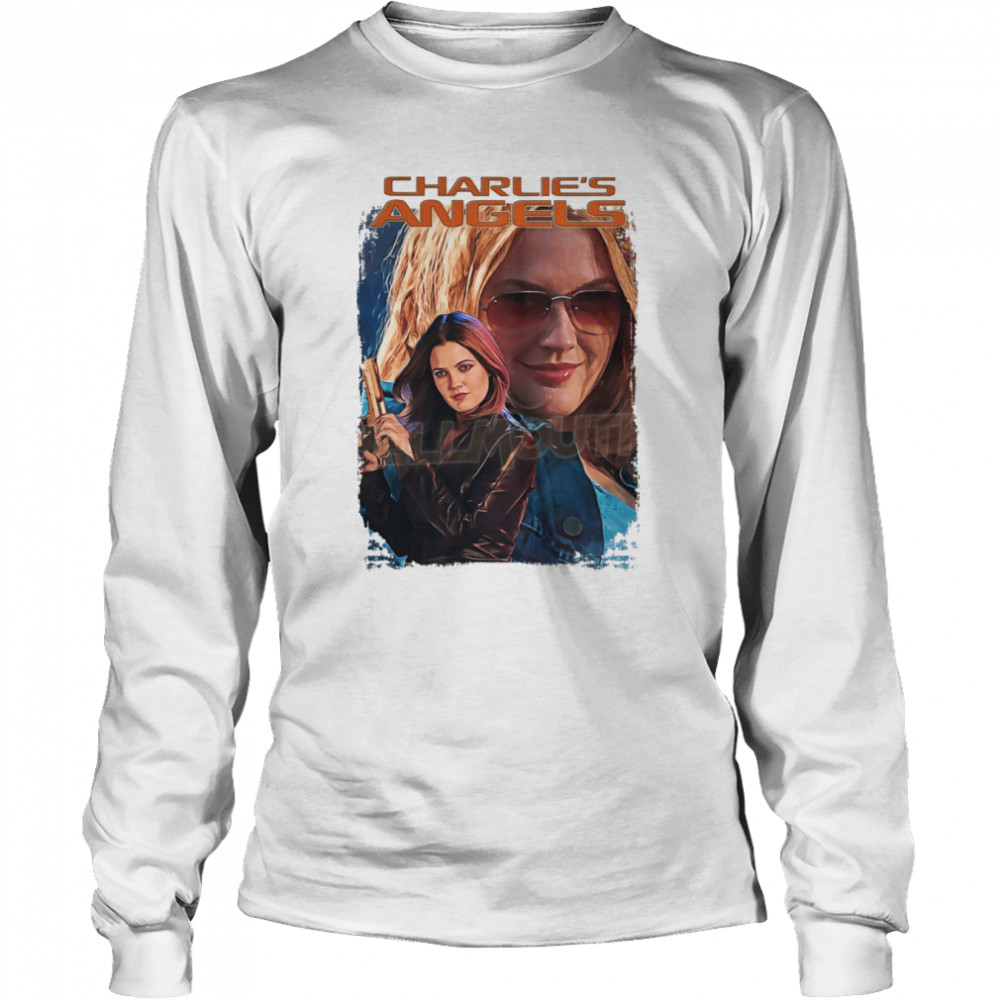 Charlie’s Angels Drew Barrymore As Dylan Halloween shirt Long Sleeved T-shirt