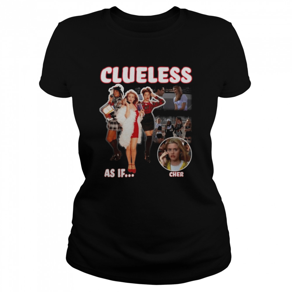 Clueless 1995 Alicia Silverstone Cher Horowitz Movie shirt Classic Women's T-shirt