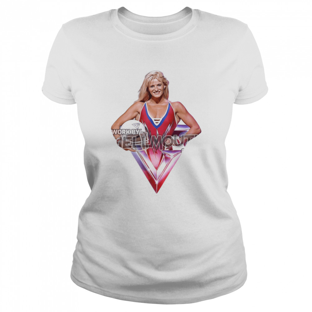 Gladiators Lightning 90s Retro Uk Tv Show Kim Betts Halloween shirt Classic Women's T-shirt