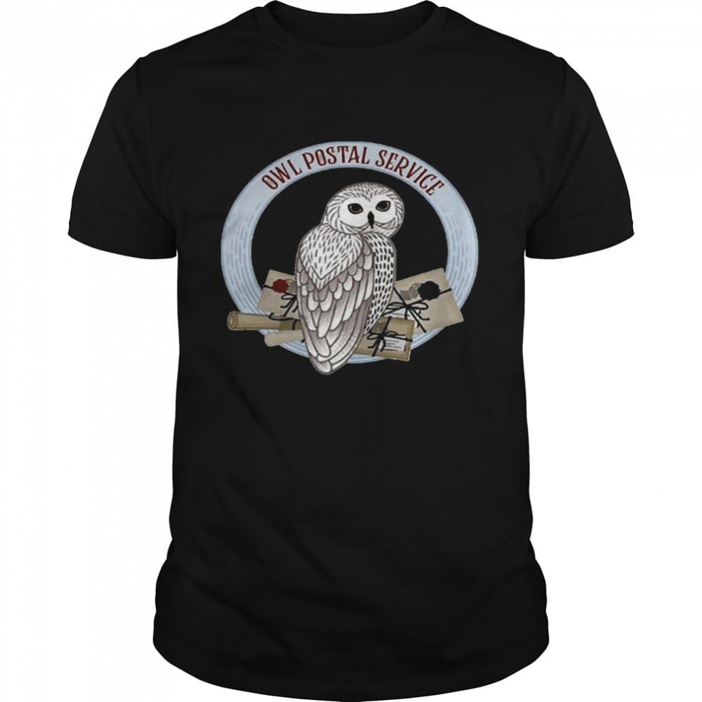 Hary Postal Service Owl shirt Classic Men's T-shirt