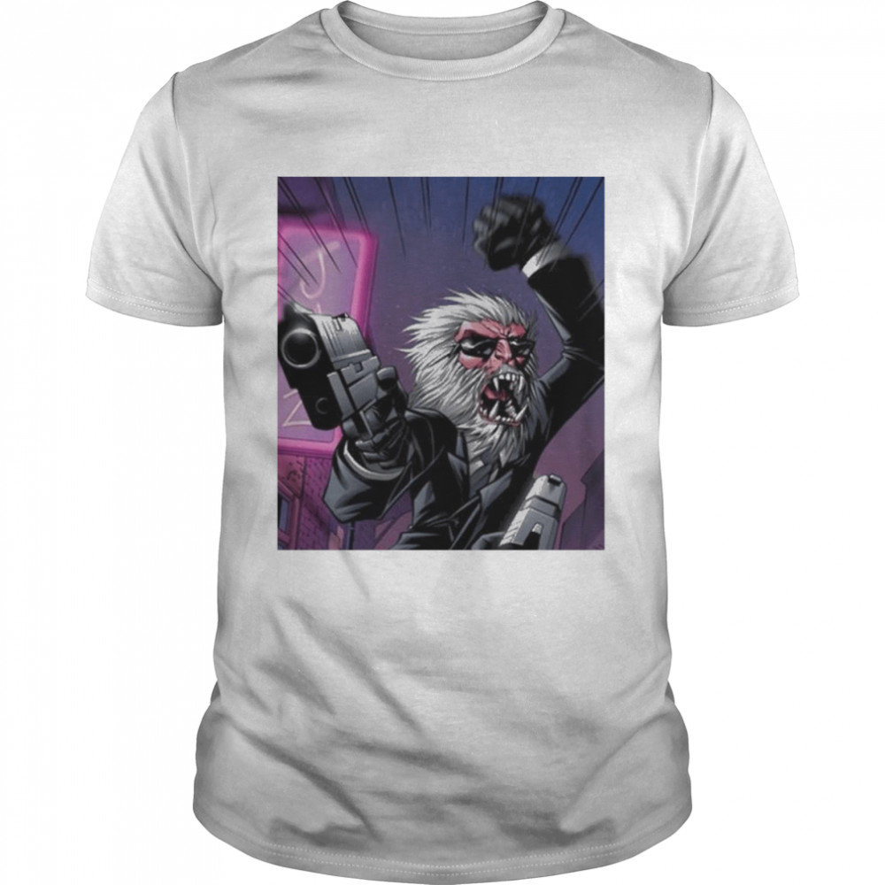 Hit Monkey Rage  Classic Men's T-shirt