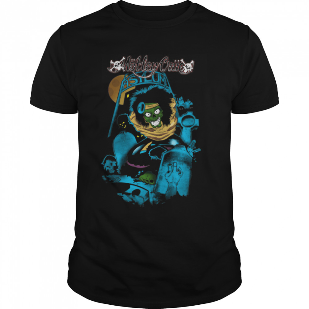 Mötley Crüe - Dr. Feelgood Asylum T- B08TK3Z3VX Classic Men's T-shirt
