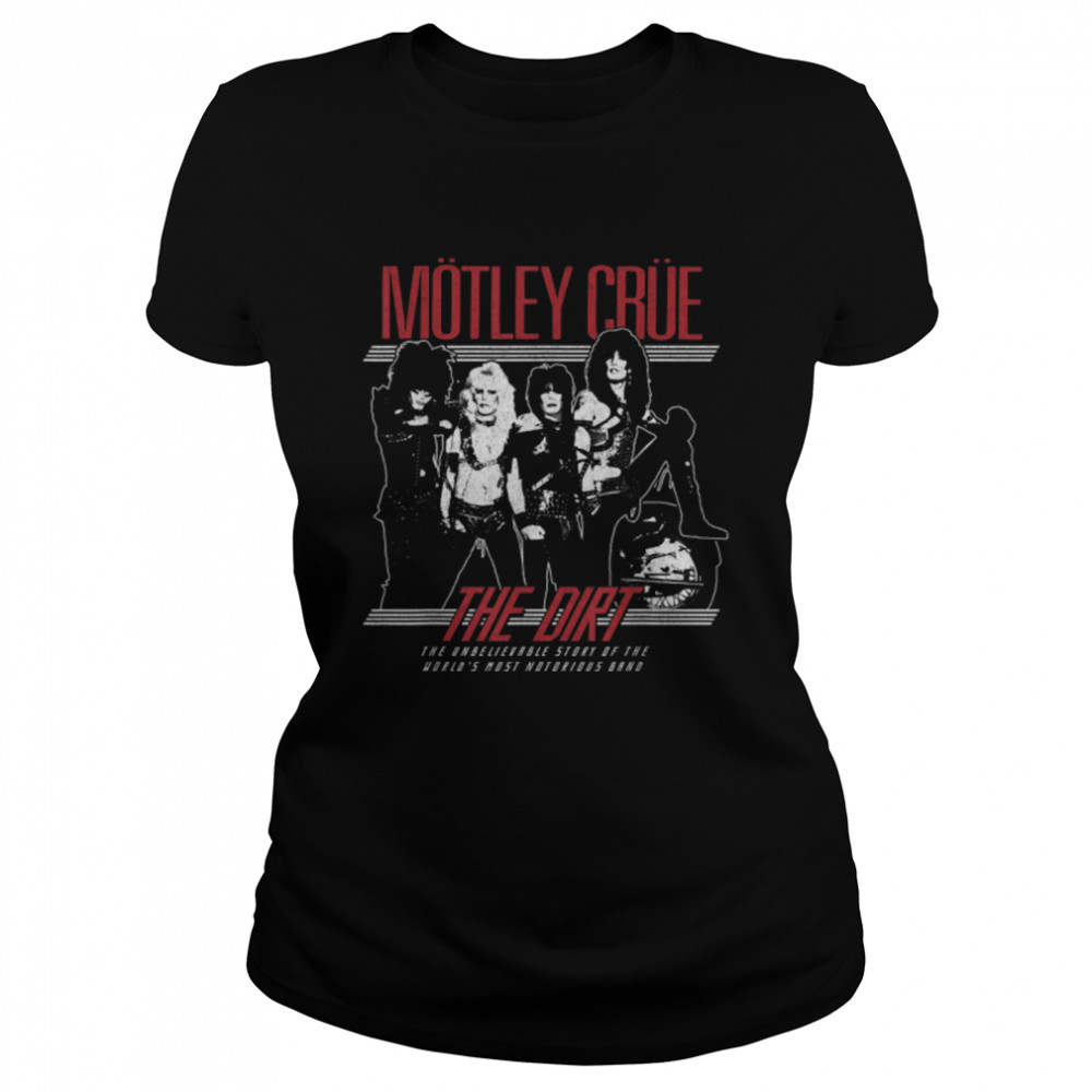 Mötley Crüe - The Dirt T- B07Z54HS4X Classic Women's T-shirt