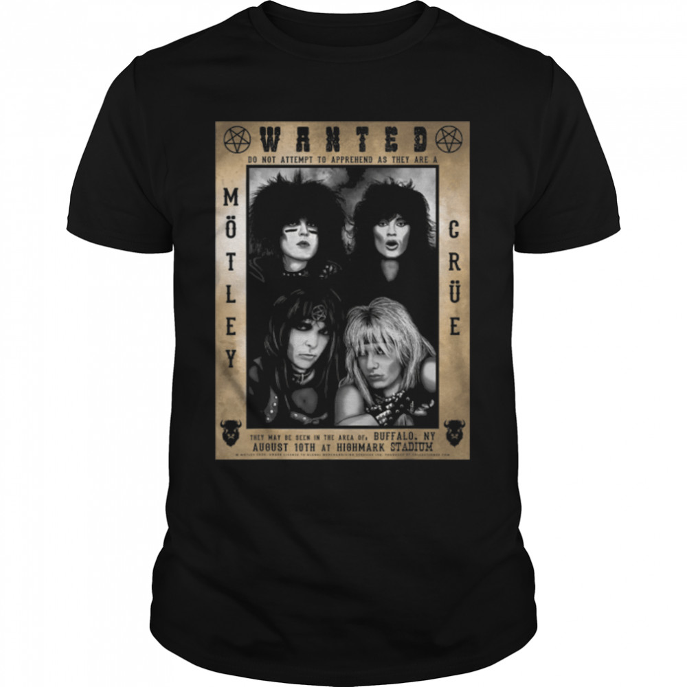 Mötley Crüe - The Stadium Tour Buffalo T- B0B9FM3SZW Classic Men's T-shirt