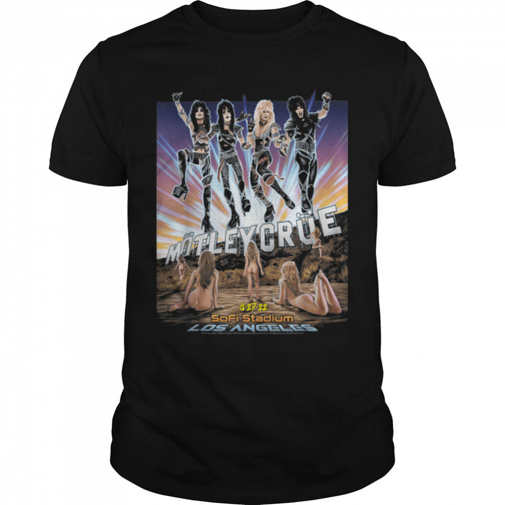 Mötley Crüe - The Stadium Tour Los Angeles T- B0BCC92PSQ Classic Men's T-shirt
