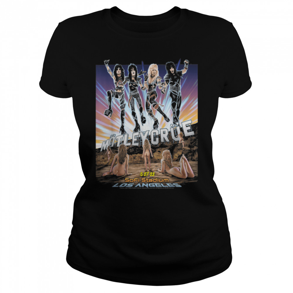 Mötley Crüe - The Stadium Tour Los Angeles T- B0BCC92PSQ Classic Women's T-shirt