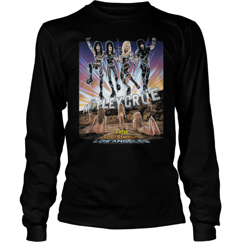Mötley Crüe - The Stadium Tour Los Angeles T- B0BCC92PSQ Long Sleeved T-shirt