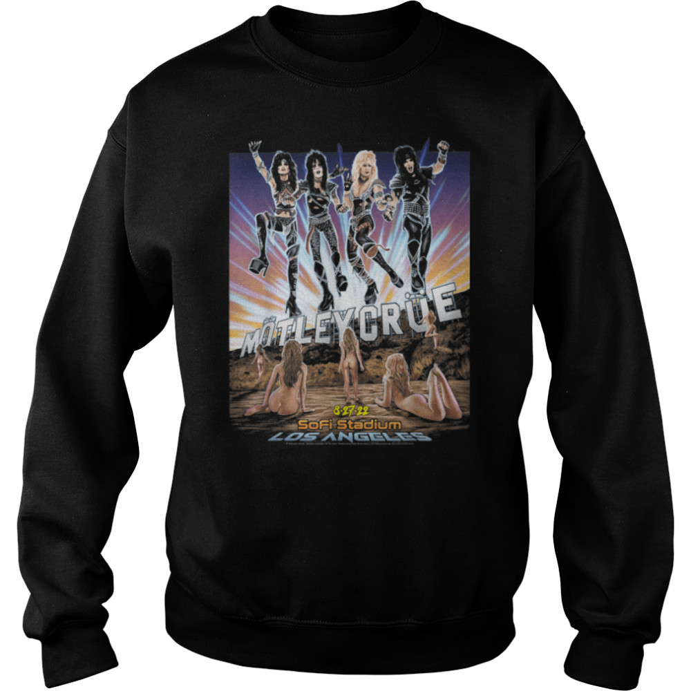 Mötley Crüe - The Stadium Tour Los Angeles T- B0BCC92PSQ Unisex Sweatshirt