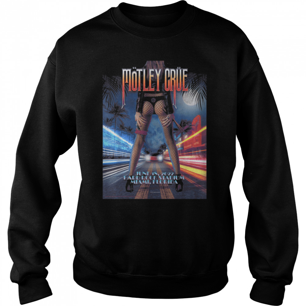 Mötley Crüe - The Stadium Tour Miami Event T- B0B4KK4YNZ Unisex Sweatshirt