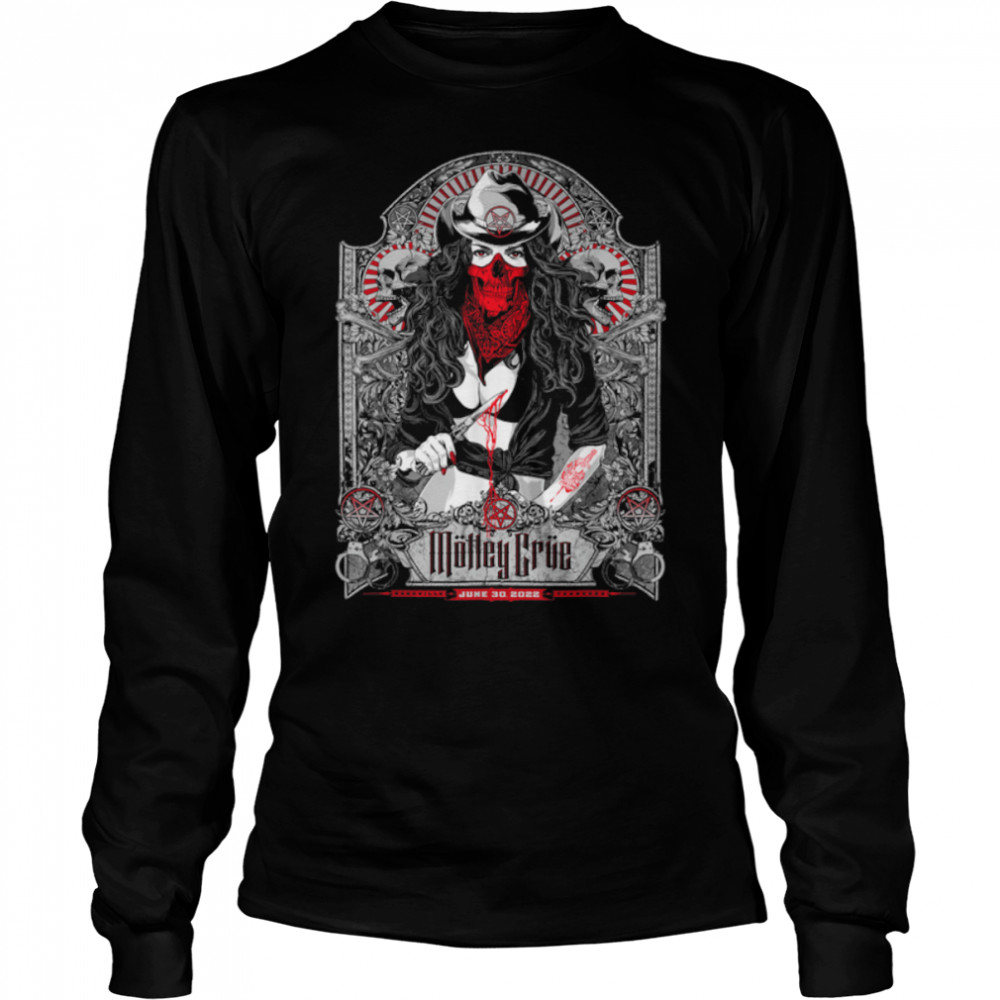 Mötley Crüe - The Stadium Tour Nashville Event T- B0B5FK88M8 Long Sleeved T-shirt