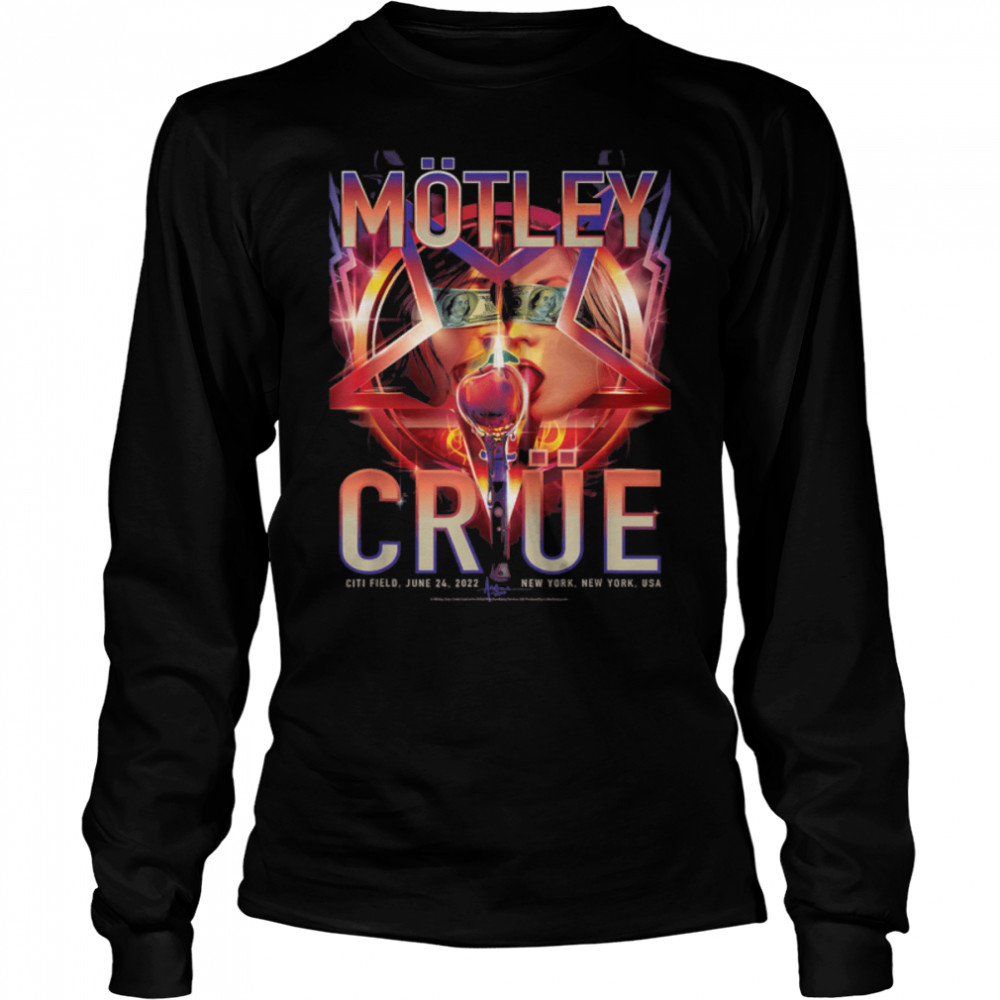 Mötley Crüe - The Stadium Tour New York Event T- B0B4QWRJFC Long Sleeved T-shirt
