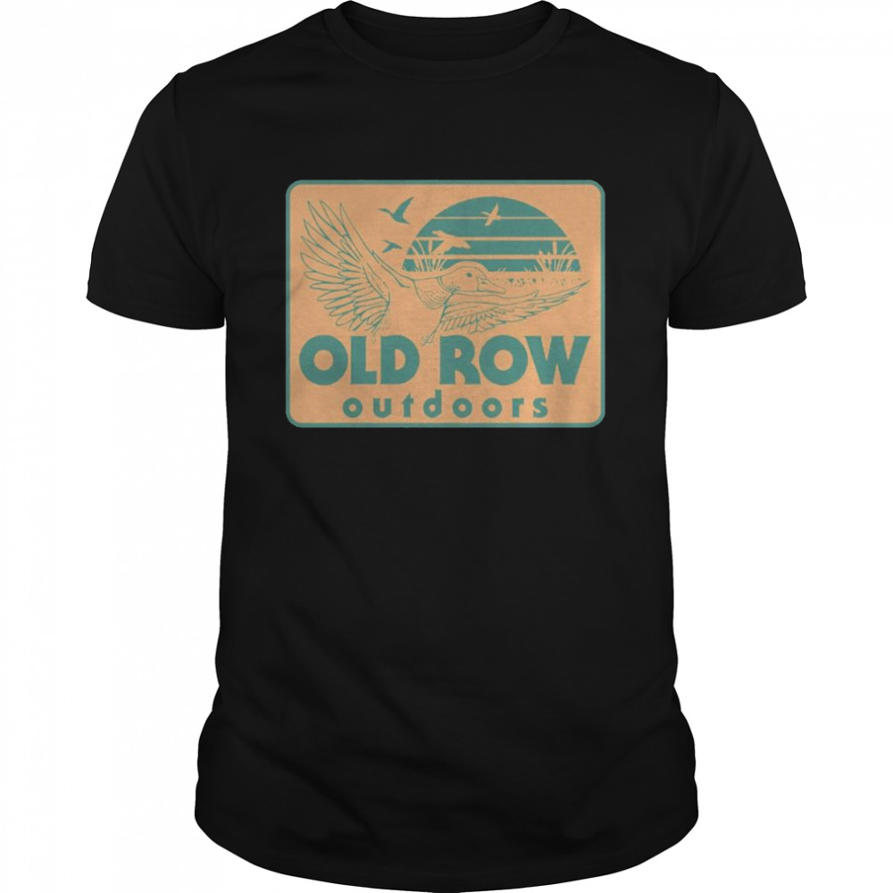 Old row outdoors duck hunt shirt