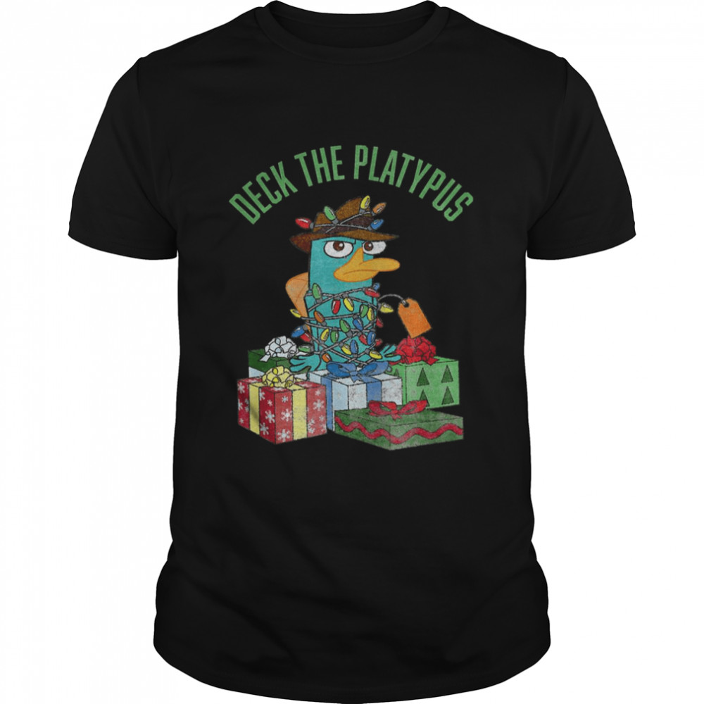 Perry Deck The Platypus Christmas shirt