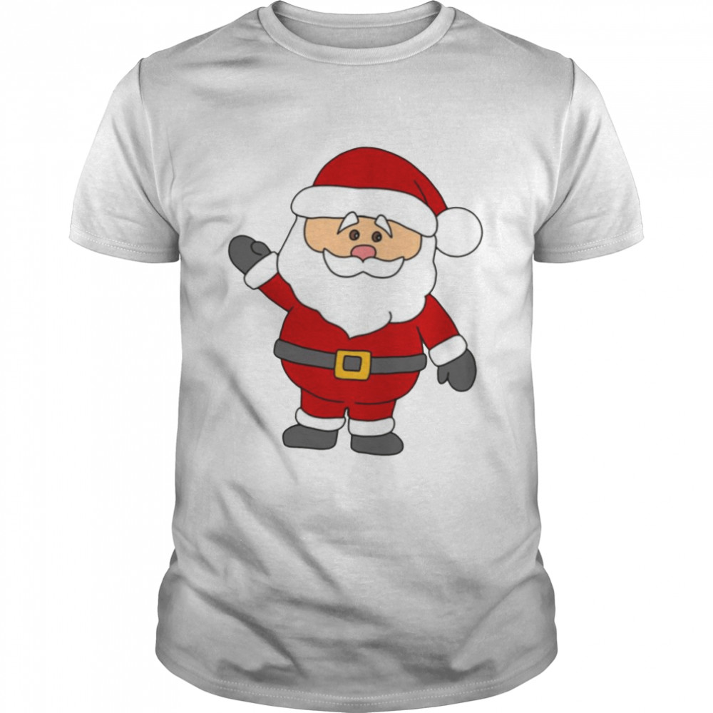 Santa Claus Graphic Christmas Xmas shirt
