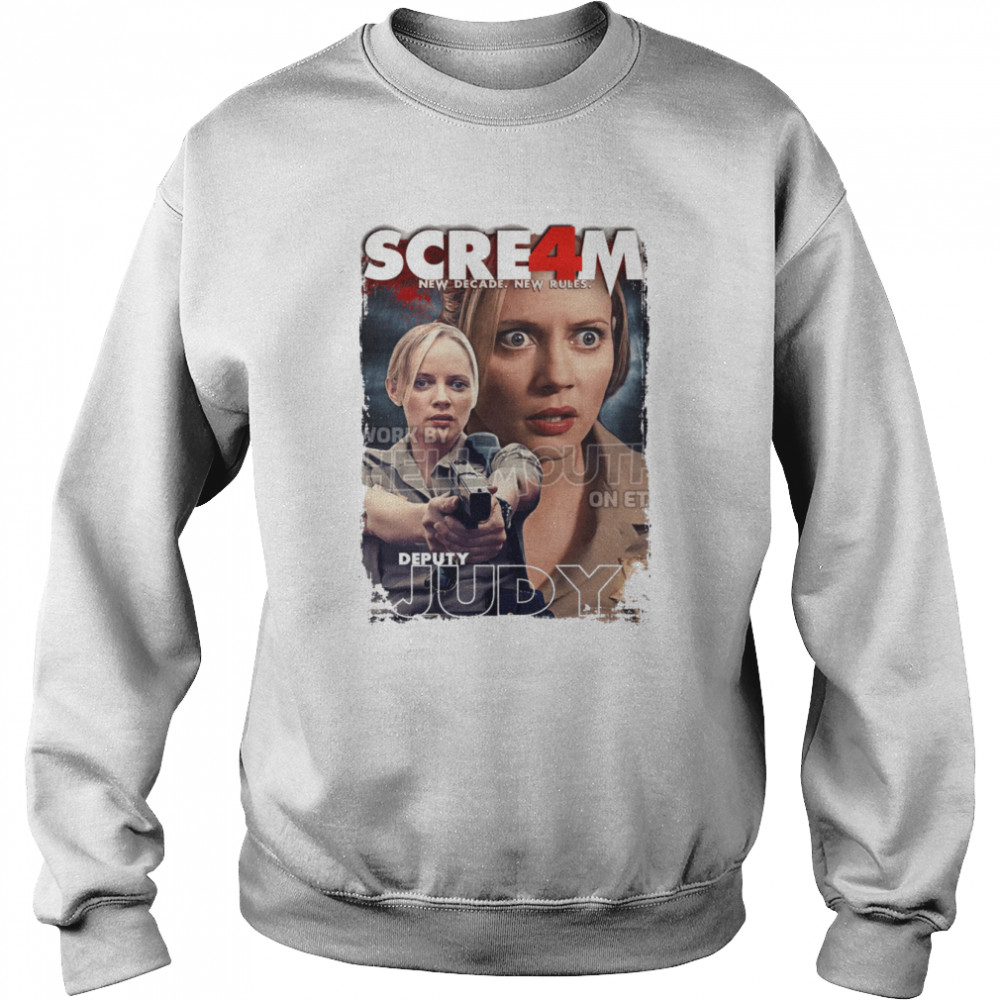 Scream 4 Judy Hicks Marley Shelton Halloween shirt Unisex Sweatshirt