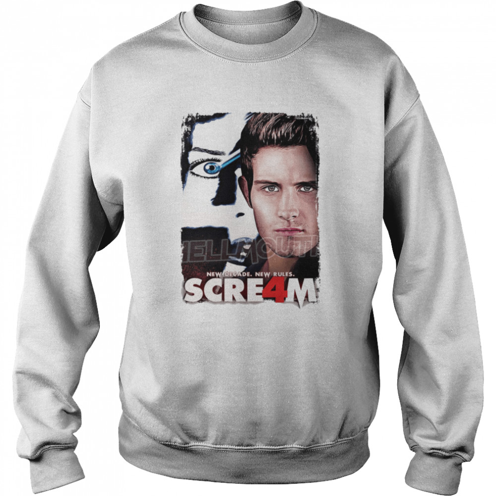Scream 4 Movie Trevor Nico Tortorella Halloween shirt Unisex Sweatshirt