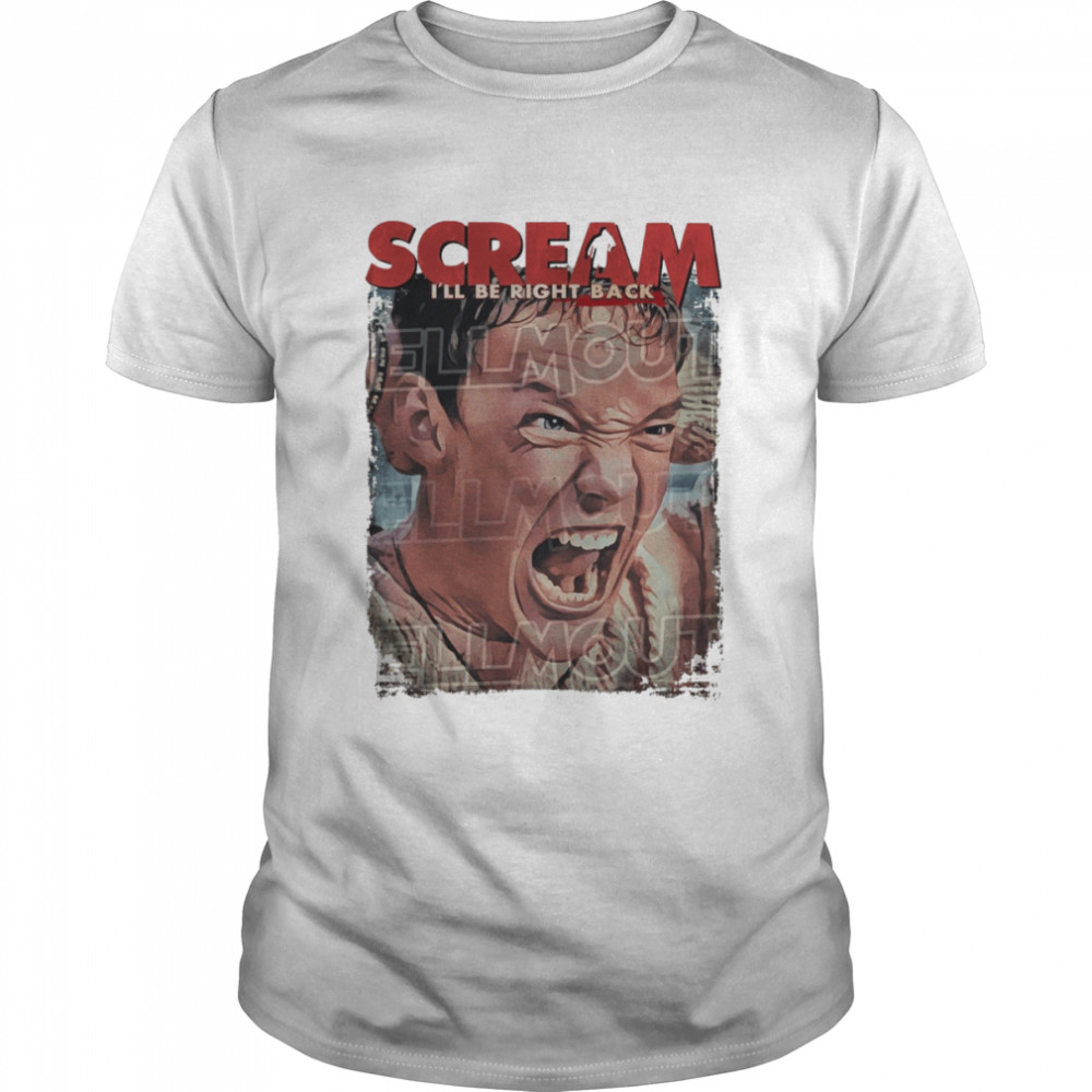 Scream Movie Stu Matthew Lillard Halloween shirt Classic Men's T-shirt