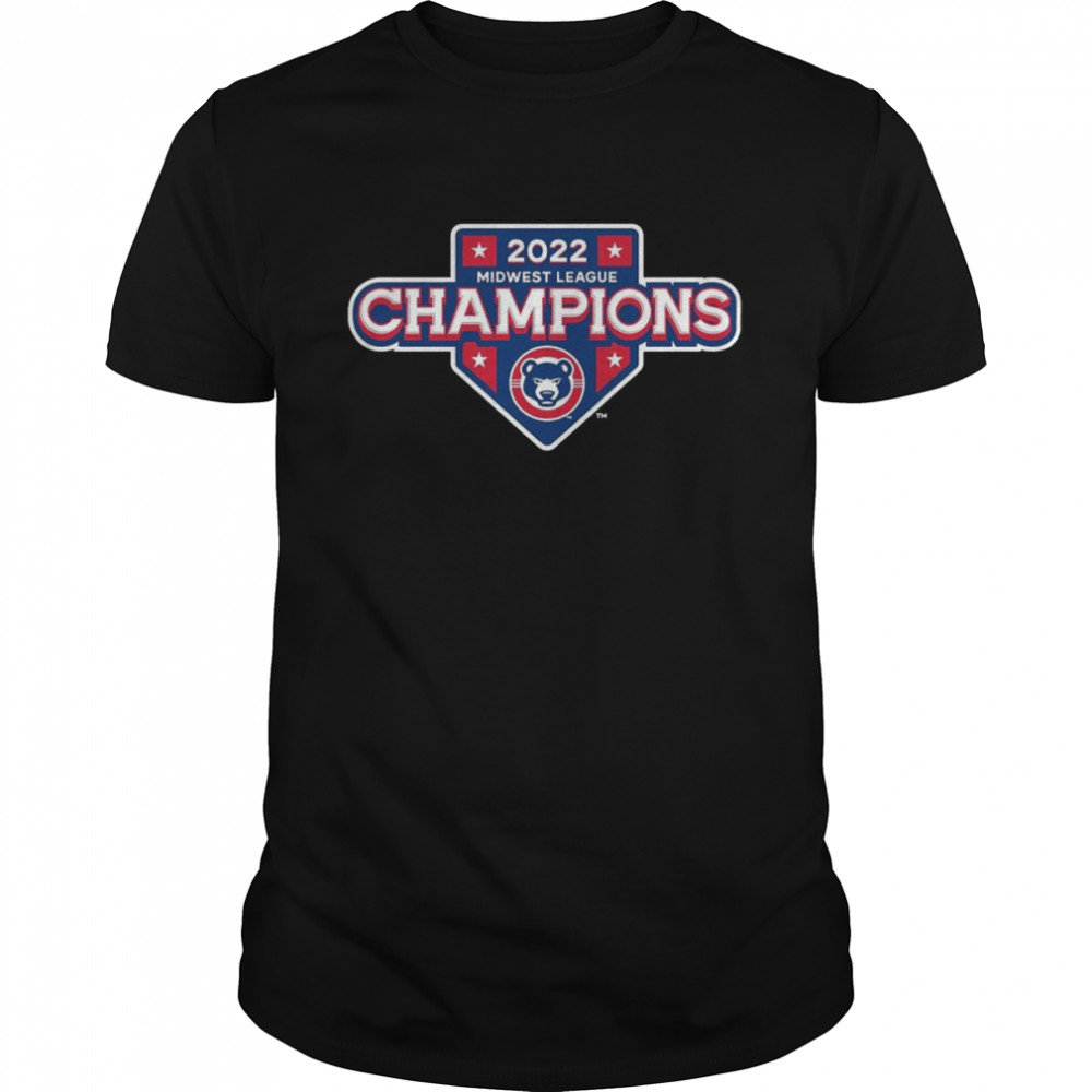 2022 Midwest League Champions South Bend Cubs shirt