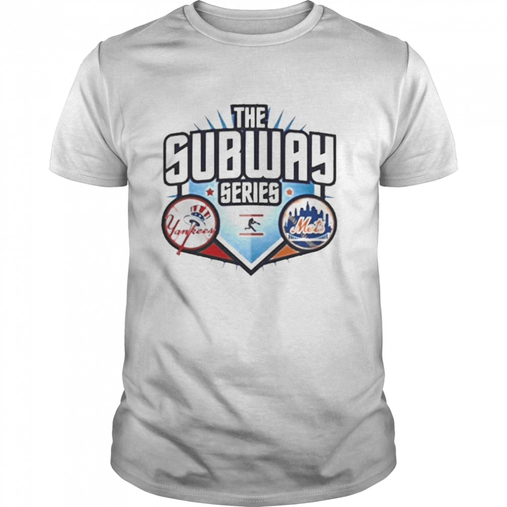 2022 Subway Baseball Series Yankees And Mets  Classic Men's T-shirt