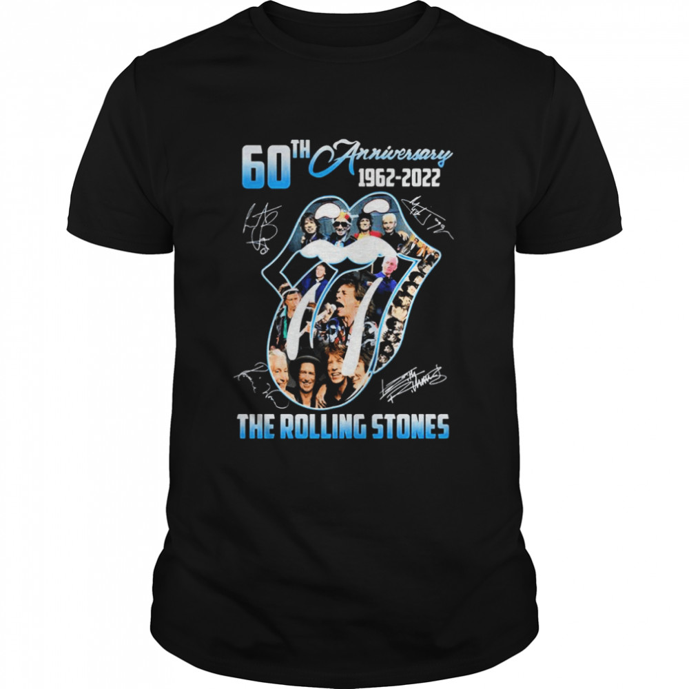 60 Years Of The Rolling Stones Anniversary shirt