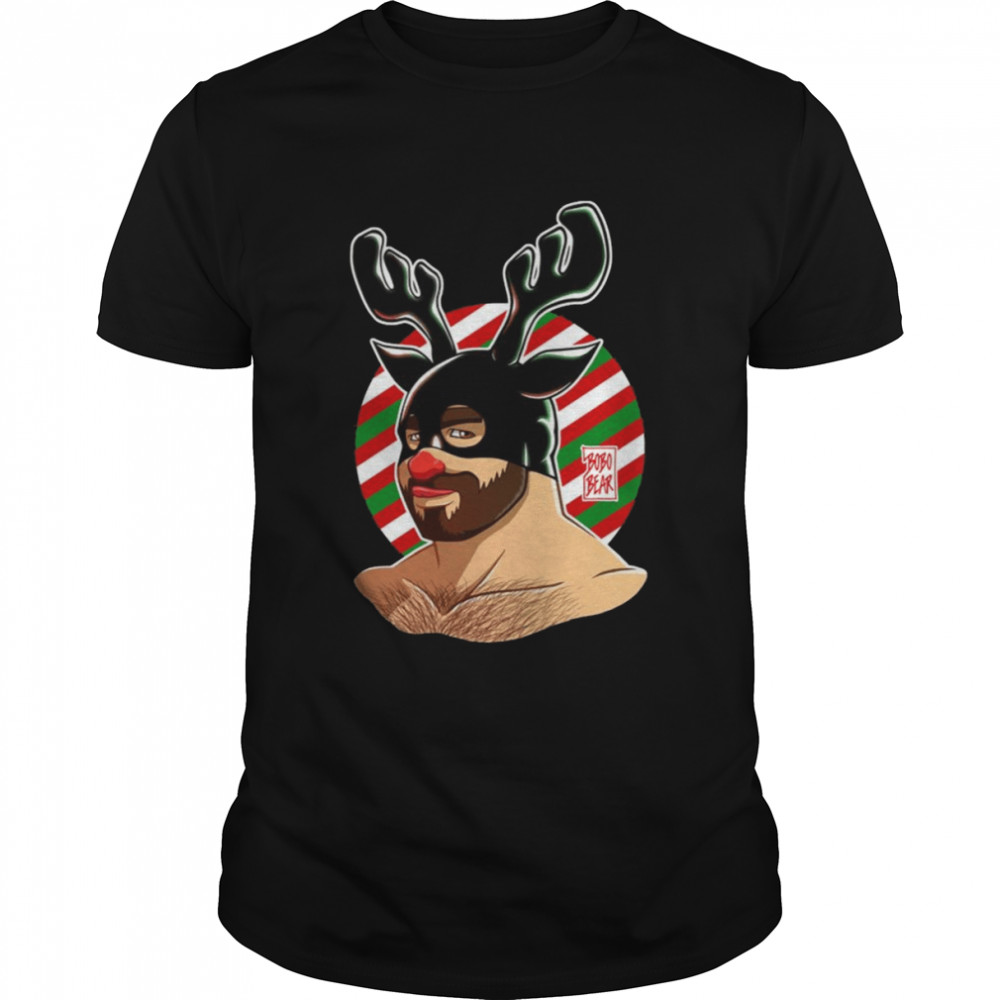 Adam Likes Xmas In Rubber Reindeer shirt