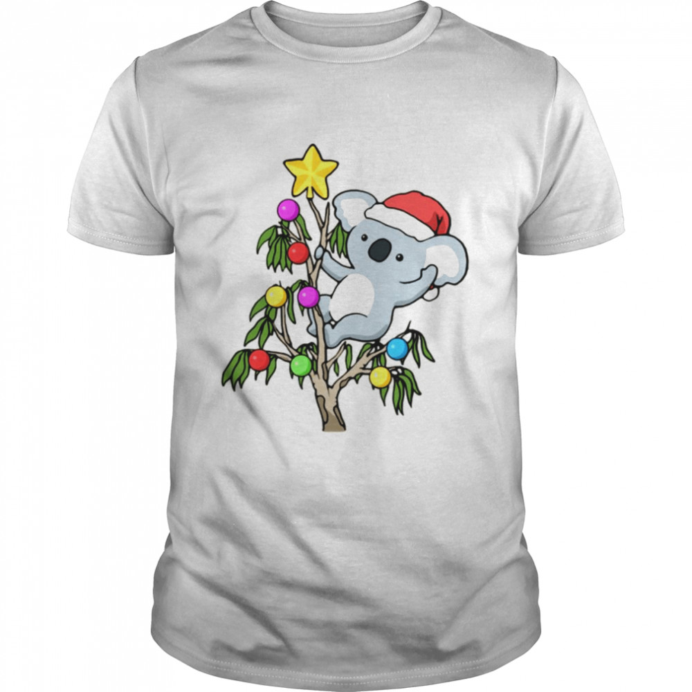 Animated Design Koala Christmas shirt