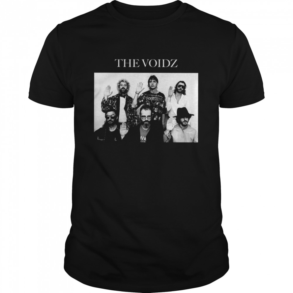 Black And White Art Band The Voidz shirt