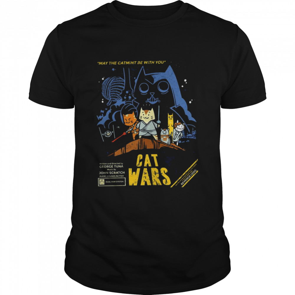 Cat Wars Funny Star Was shirt