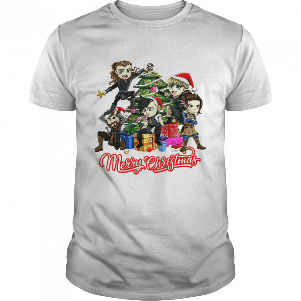 Chibis Merry Christmas shirt