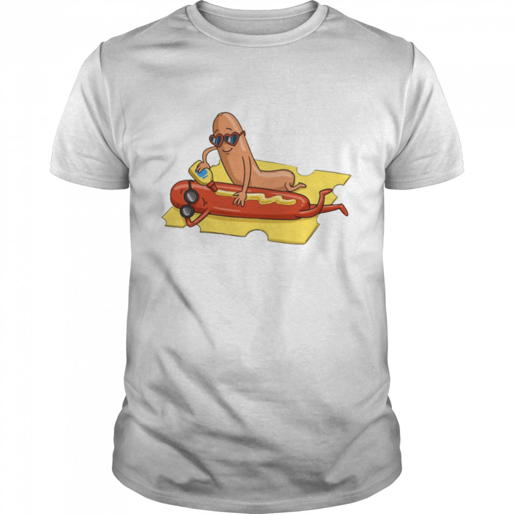 Cover Up Nicely Hot Dogs Mustard & Cheese shirt
